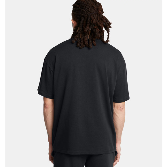 NWT Under Armour UA Heavyweight Men's Short Sleeve in Black size XL - Picture 2 of 7